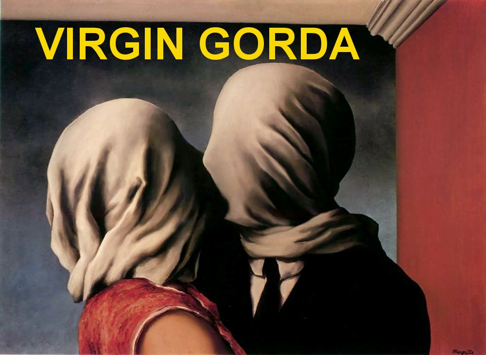 Virgin Gorda Renè Magritte - Amanti
